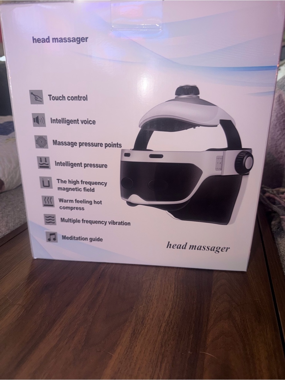 Head Massager, Touch Control, Intelligent Voice, Massage Pressure Points etc ..